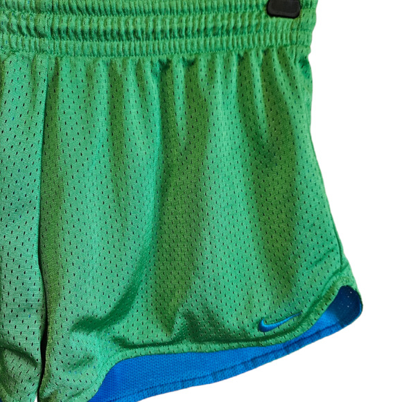 Nike Dri-Fit Women's Jersey Athletic Shorts 3" Inseam Green Medium - Picture 3 of 6